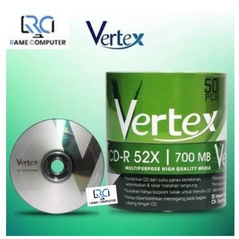 CD-R Vertex CD Blank 700 MB Eceran Kepingan