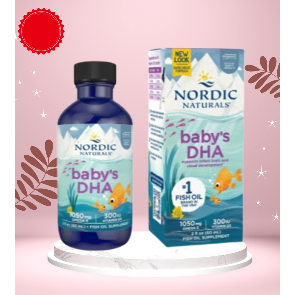 Nordic Naturals Baby's DHA 60 ml/EPA/DHA/Suplemen Bayi