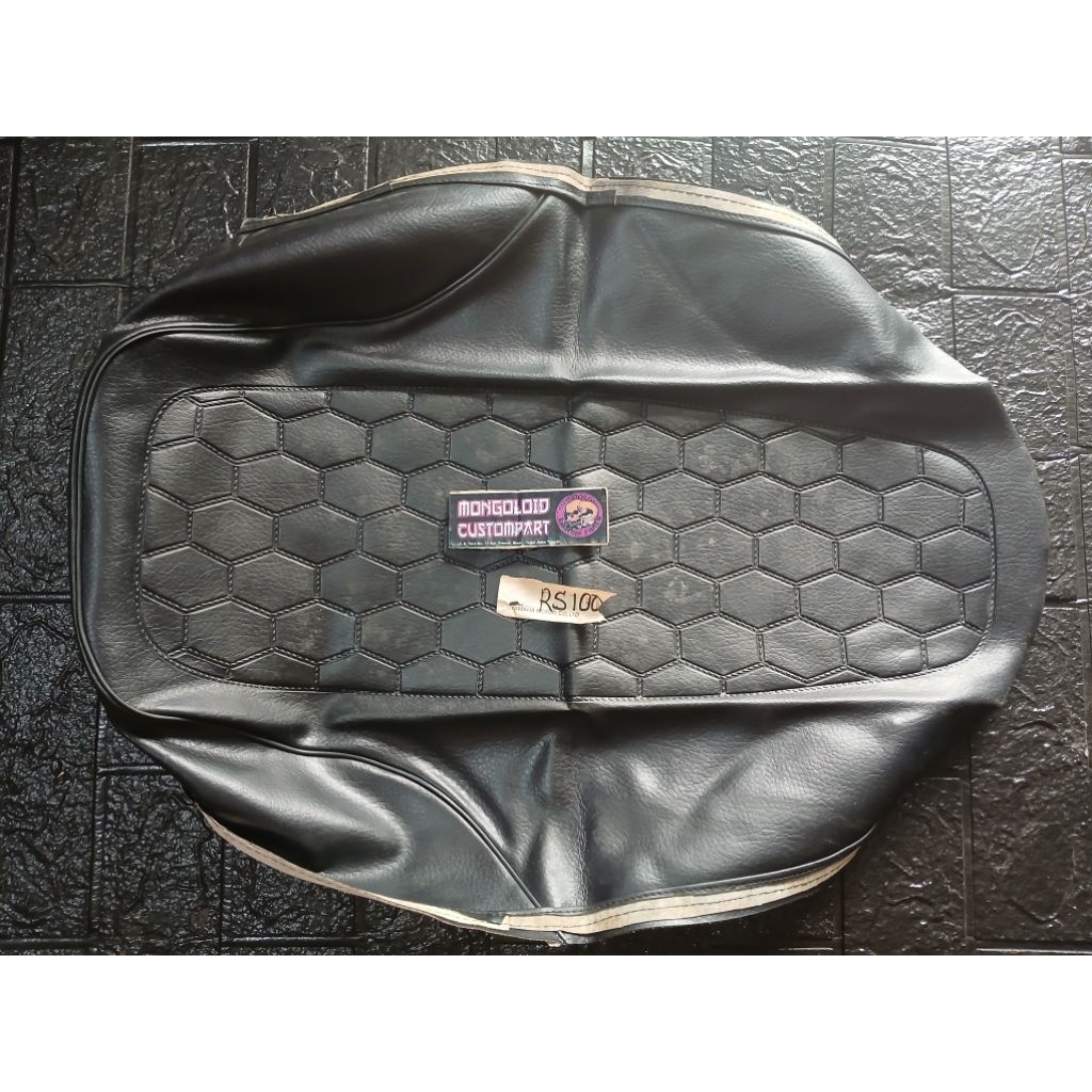 stok lama bahan kualitas original kulit cover tutup jok sadel YAMAHA RS100 RS125 RS 100 125