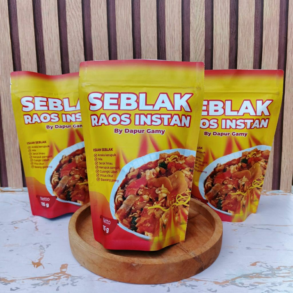 

PAKET 3PCS SEBLAK RAOS INSTAN