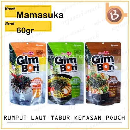 Ukf5Pc6F4H (Kuliner.Kita) Bon Nori Mamasuka 60 Gr Jatim Gim Bori Nori Tabur