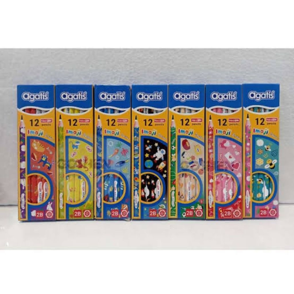 

AGATIS NEOPEX PENCIL MOTIF COLOR SET 6 PENSIL KAYU GAMBAR WARNA
