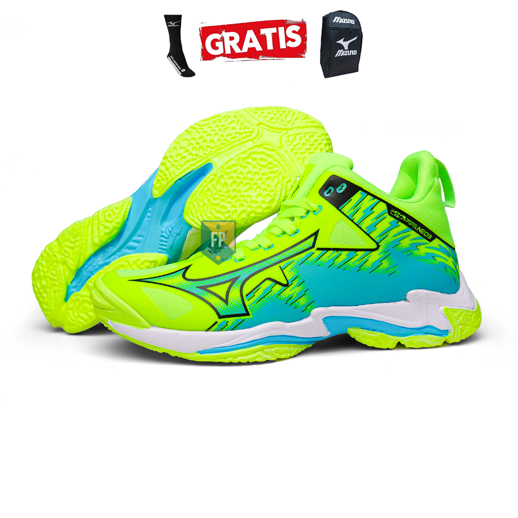 Sepatu voli Mizuno wave Neo 3 Mid Sepatu Mizuno wave lightning neo mid sepatu Mizuno