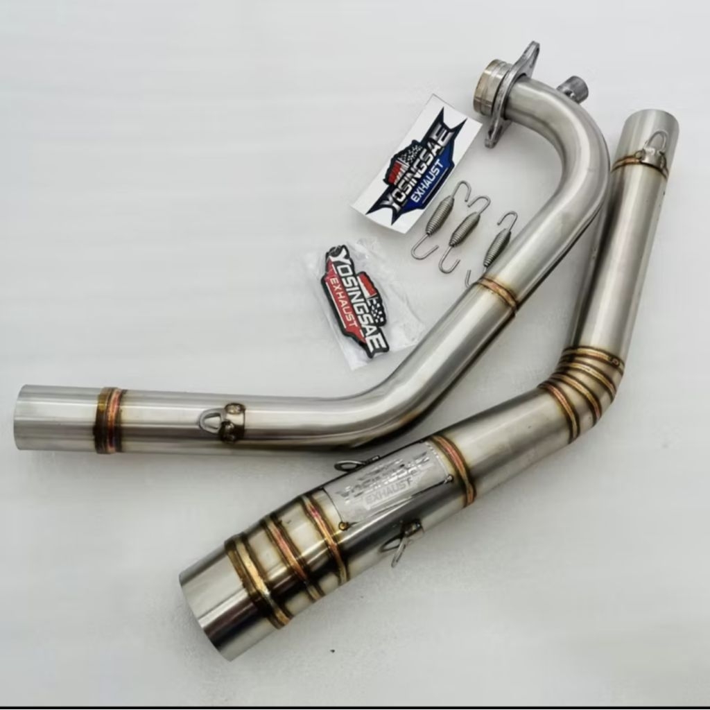big elbow/pipa leher roadrace satria fu 150 injeksi/fu fi/Raider 150fi cocok untuk canister/silincer