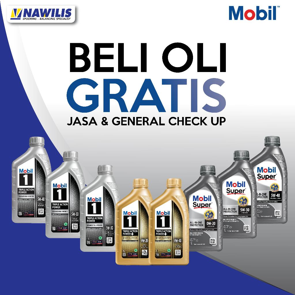 Oli Mobil 1 Triple Action Power 5W-50 1Liter