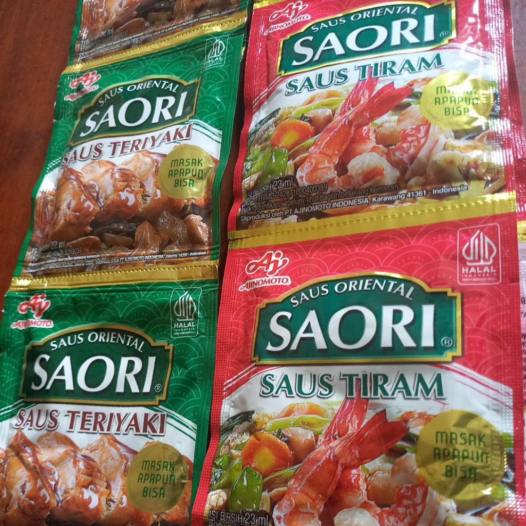 

SAORI Soas Tiram dan Saos Teriyaki