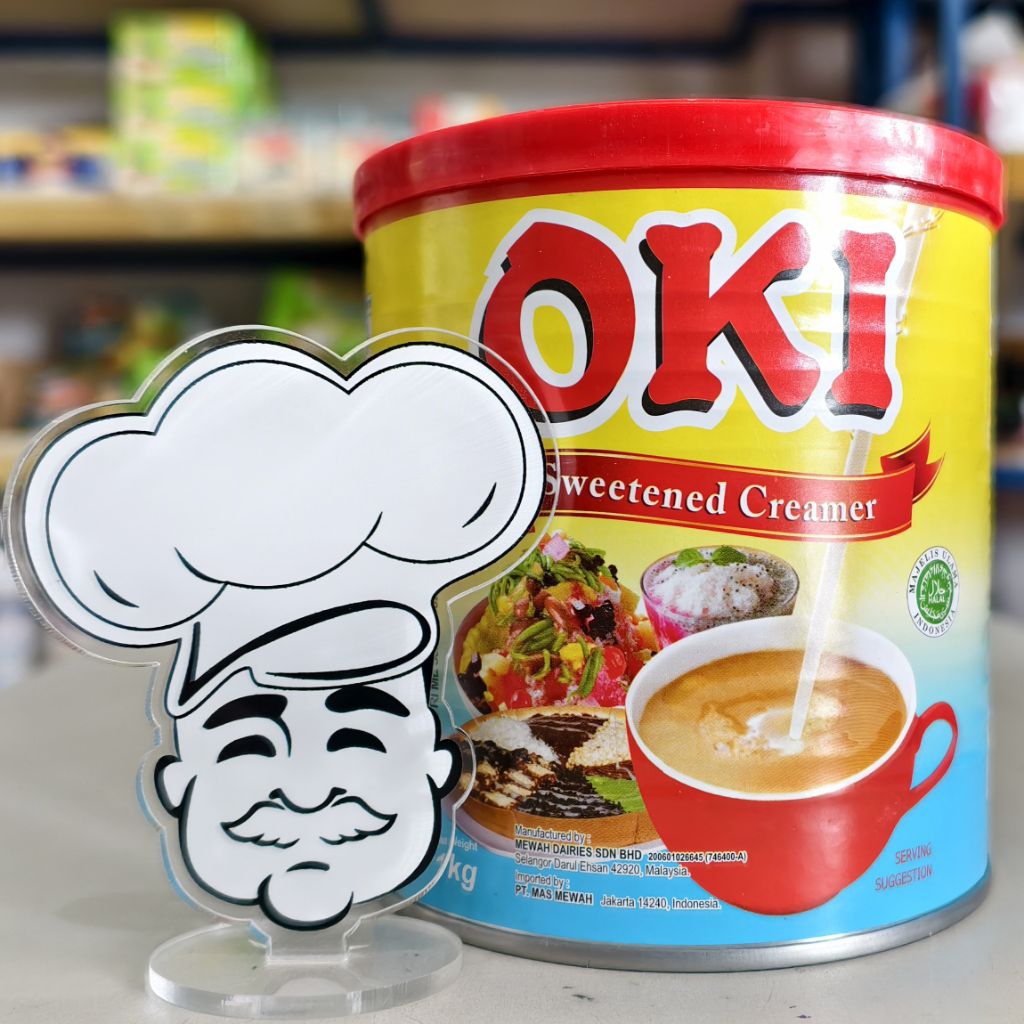 

Oki Kental Manis 1Kg / Oki Susu SKM 1Kg / Krimer Kental Manis 1Kg / Oki Sweetened Creamer 1Kg
