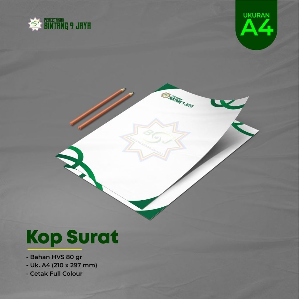 

Kop Surat A4