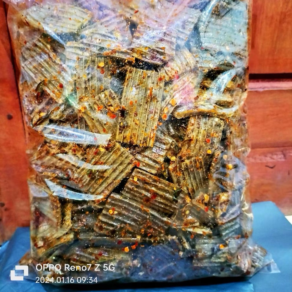 

KERUPUK SEBLAK JENGKOL BANTAT PEDAS DAUN JERUK 250grm | KERUPUK JENGKOL VIRAL BUMBU MELIMPAH DIJAMIN NAGIH