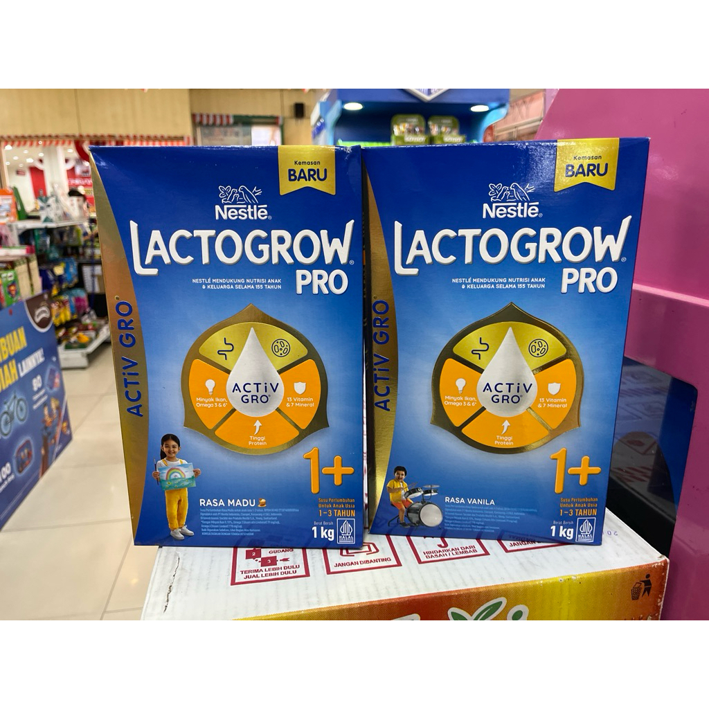 LACTOGROW PRO 1+ 1KG (1-3 tahun)