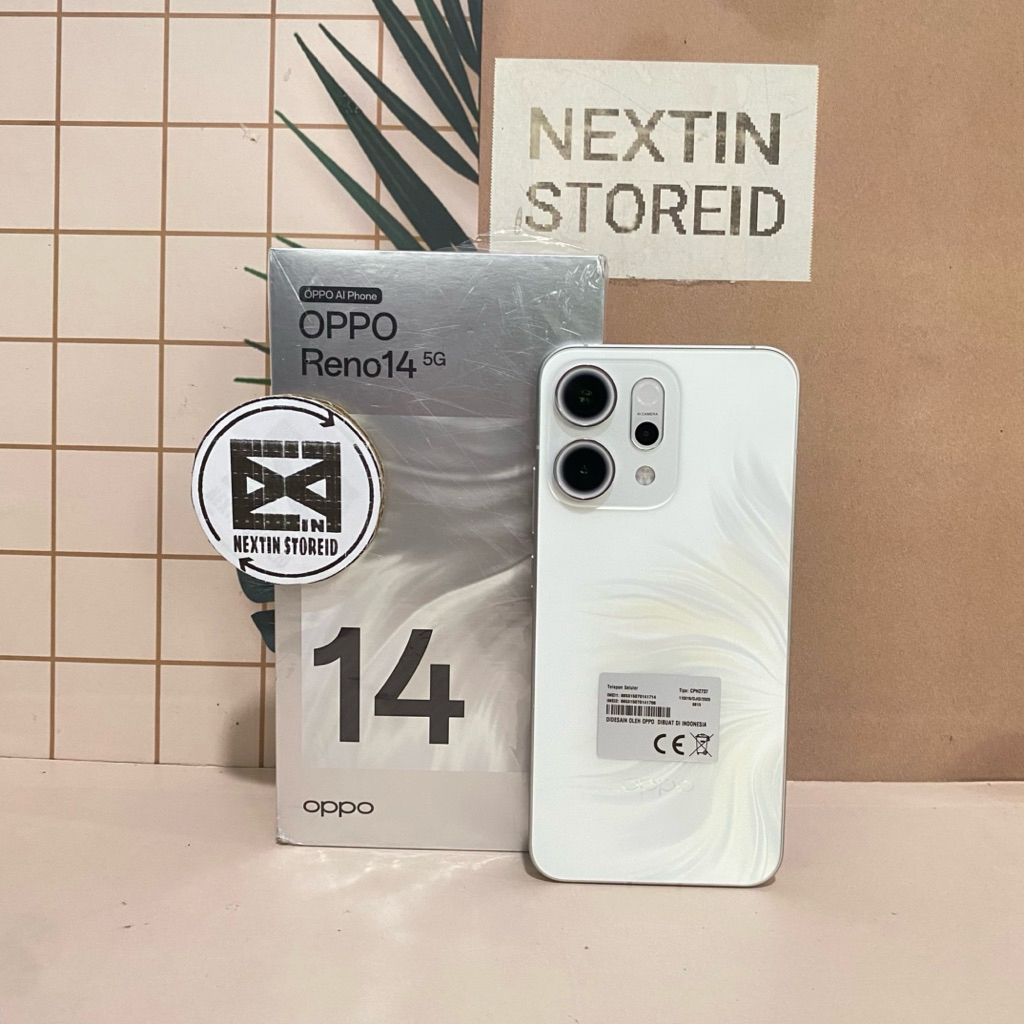 OPPO RENO 14 5G 12/256 SECOND FULLSET