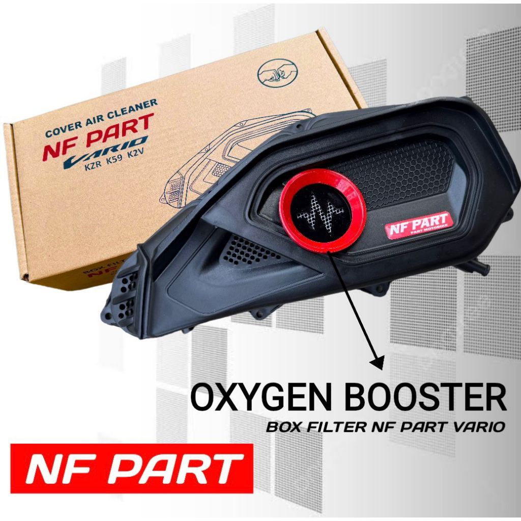 CORONG UDARA BOX FILTER VARIO KZR 125 150 LED FI ESP VARIO GEN 2 TUTUP FILTER UDARA VARIASI VARIO