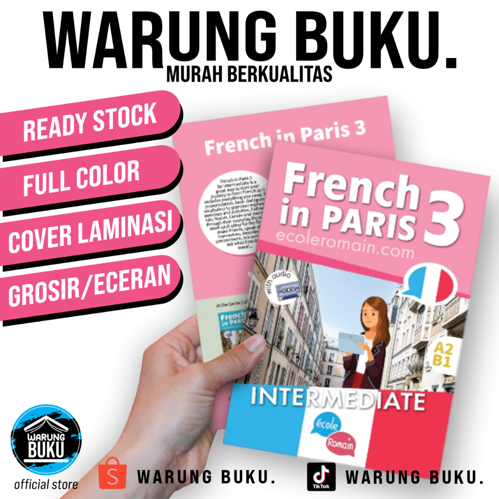 

Buku Belajar Bahasa Prancis French In Paris 3 Intermediate