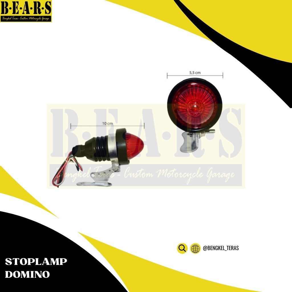 Stoplamp motor Custom Kawasaki W175