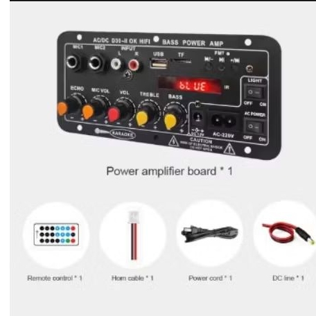 kit amplifier D30-II AC 220V Dc12V- 24V