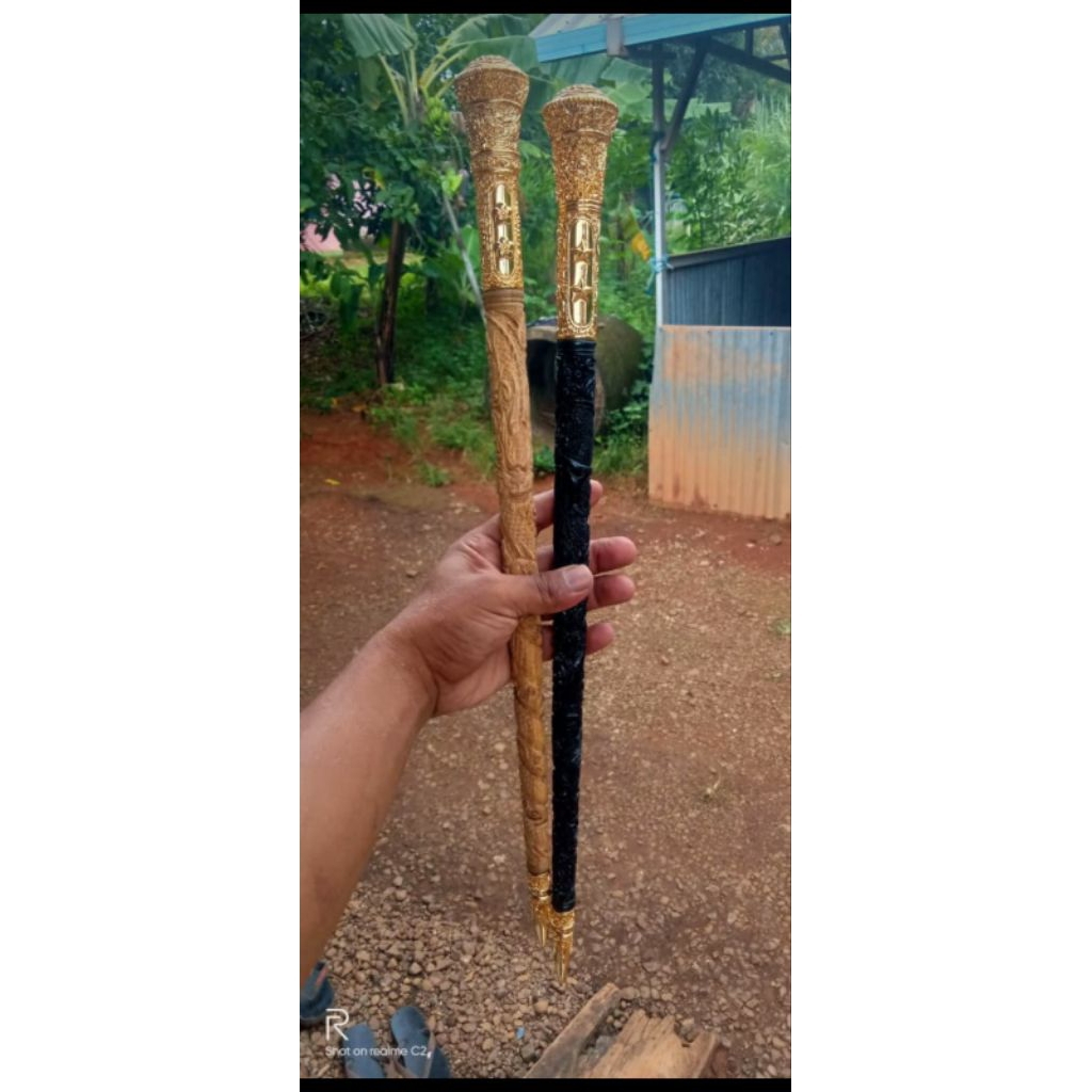 TONGKAT KOMANDO UKIRAN Premium kayu setigi, eboni,nagasari,kalimosodo bisa request ukiran