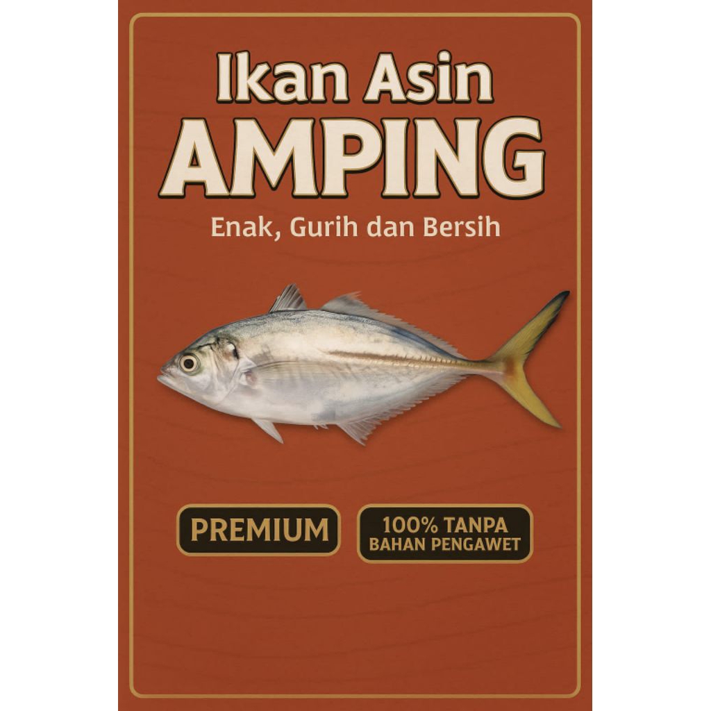 

Ikan Asin Amping / Ikan Kering Amping