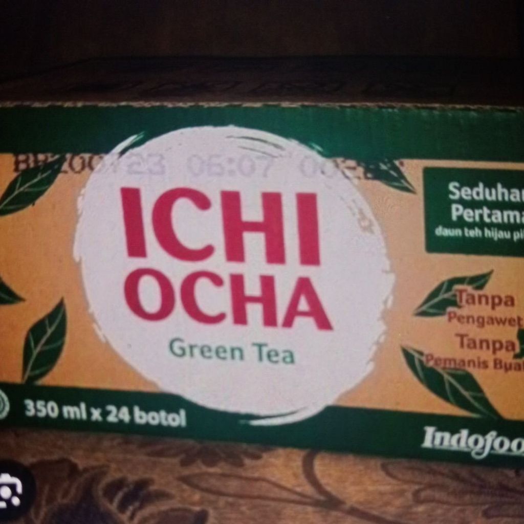 

ichi ocha rasa green tea (1karton/24btl/350ml)