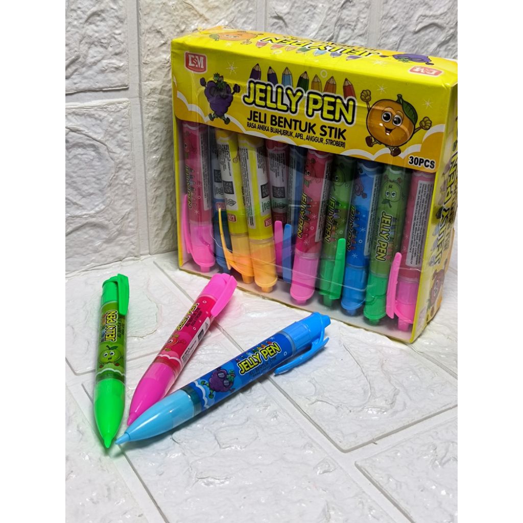 

DSM PERMEN JELLY BENTUK PEN ISI 30