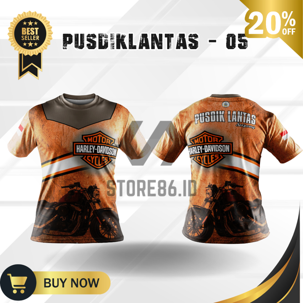 JERSEY PUSDIK LANTAS - 05 FULLPRINT SUBLIME / KAOS PUSDIK LANTAS DRIFIT / JERSEY PUSDIK LANTAS / FUL