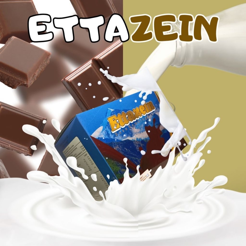 

Susu kambing etawa bubuk Ettazein sachet 200gr @25gr*8sachet