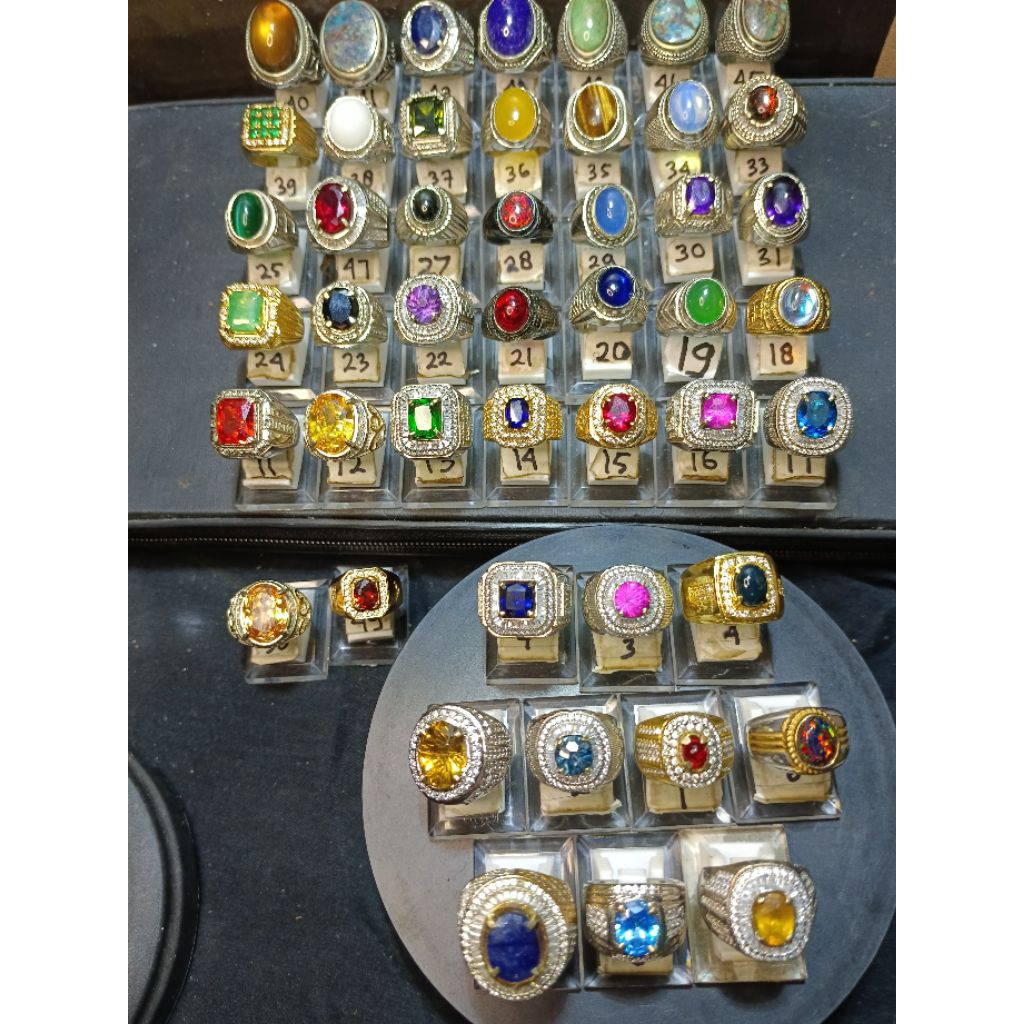 batu akik terlaris kalimaya pelangi