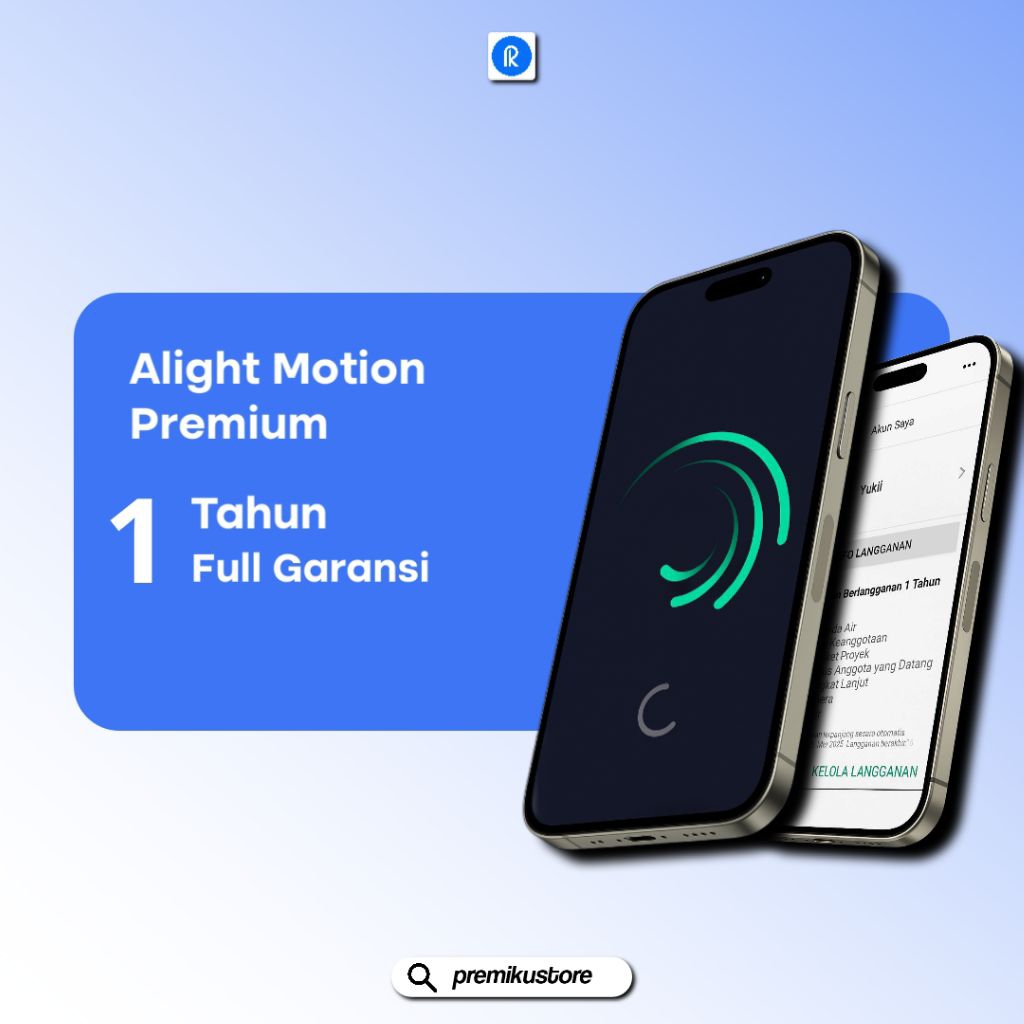 Alight Motion Premium 1 Tahun
