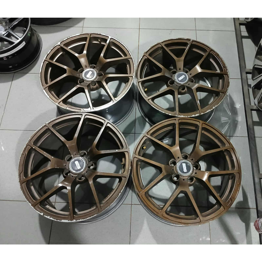 VELG MOBIL SECOND MURAH BBS R18 PCD 5X114,3 UNTUK INOVA TERIOS XPANDER CAMRY ACCORD