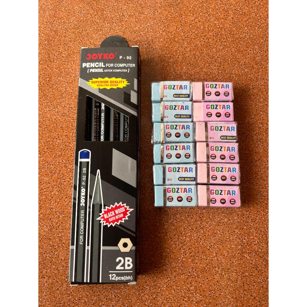 

Beli 1 Pack Pensil joyko 2b 1 Pack, Gratis Penghapus 12 Pcs (Harga Spesial!)
