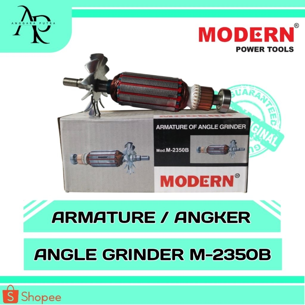 ARMATURE ANGKER MODERN M-2350B MESIN GERINDA ORIGINAL MODERN