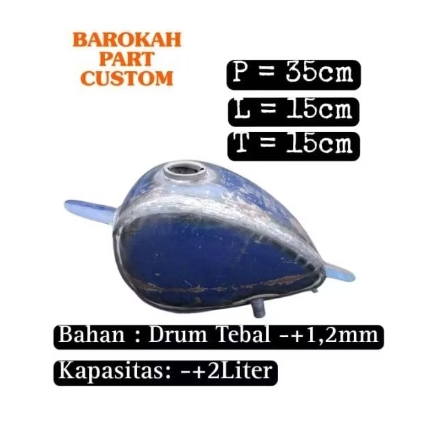 Tangki Chopper Mini Tangki Peanut Mini Tangki Custom Tangki Termurah Tangki Terlaris