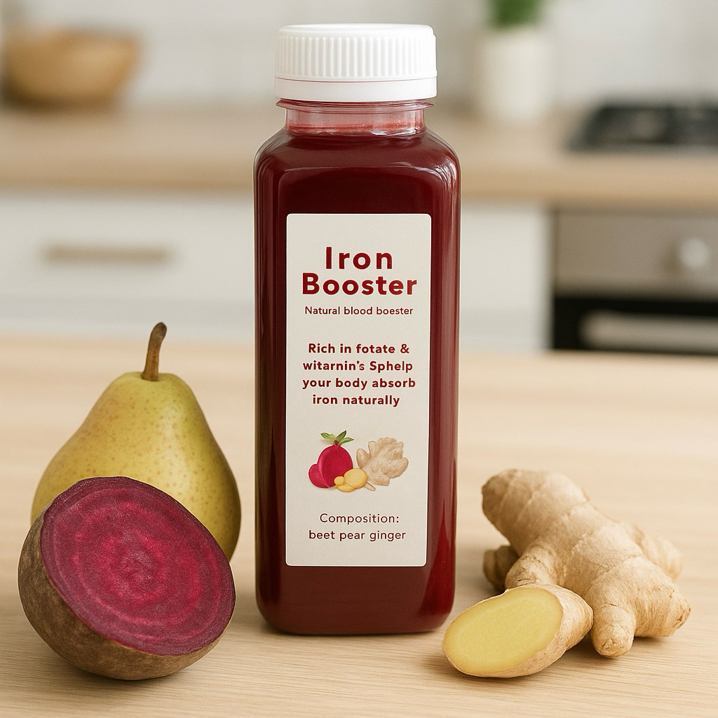 

Iron booster | cold press juice | Juice beet | Blood booster | Jus bit | Beetroot