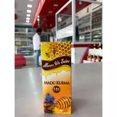 MADU KURMA HS - MANNA WA SALWA - MADU ALAMI ISI 200 ML
