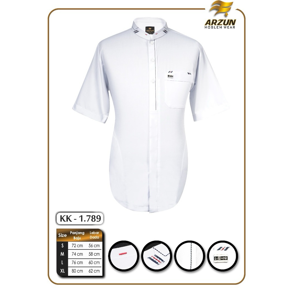 BAJU KOKO ARZUN PENDEK