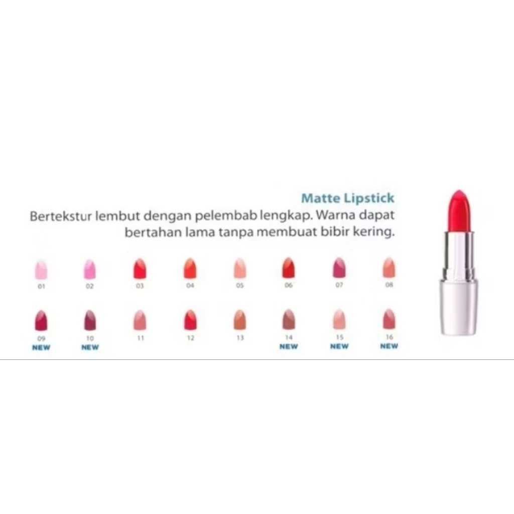 Lipstik Silver Matte Wardah No 12 ( MAROON )