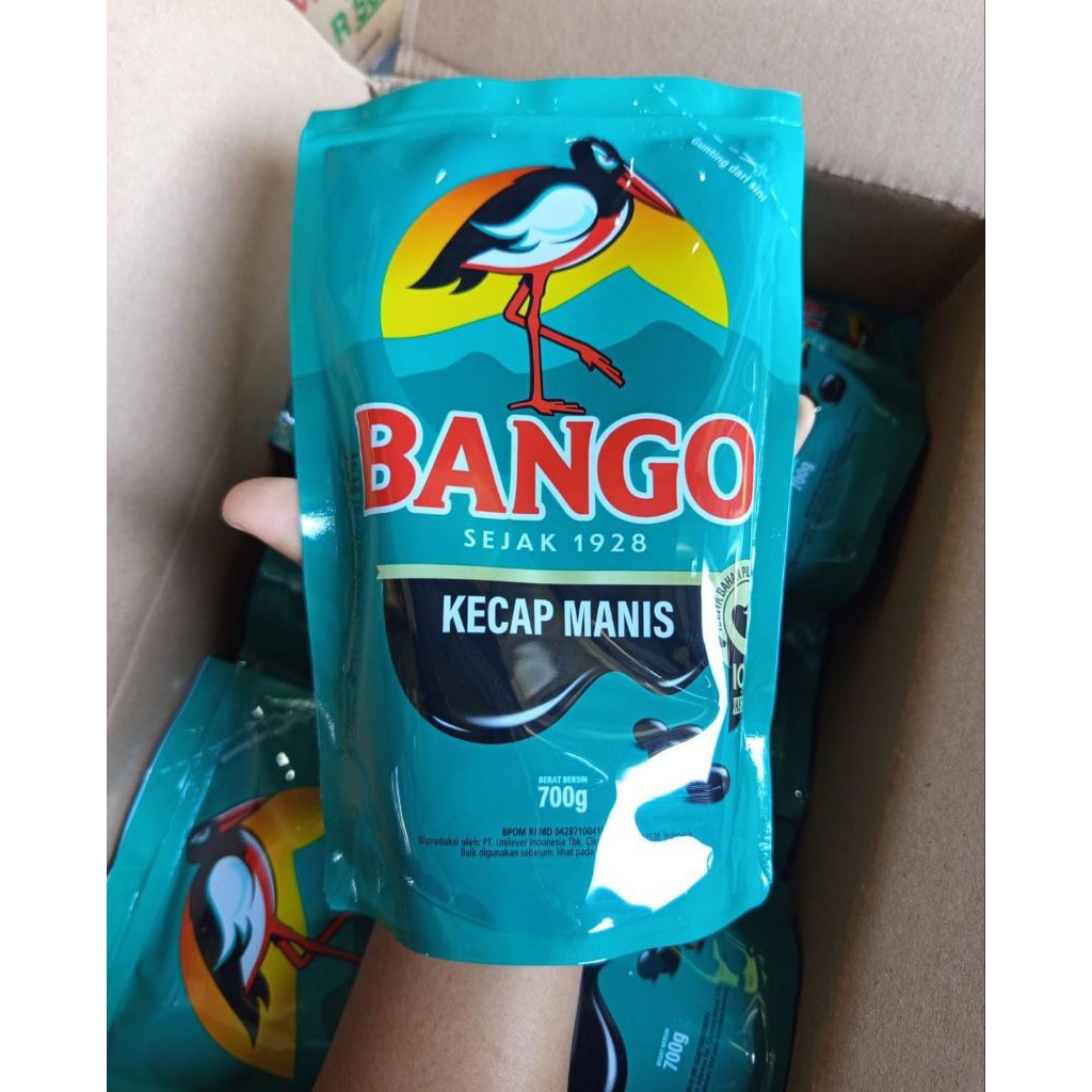 

Kecap Manis Bango | Kecap refill | Kecap Manis | kemasan 700 gr