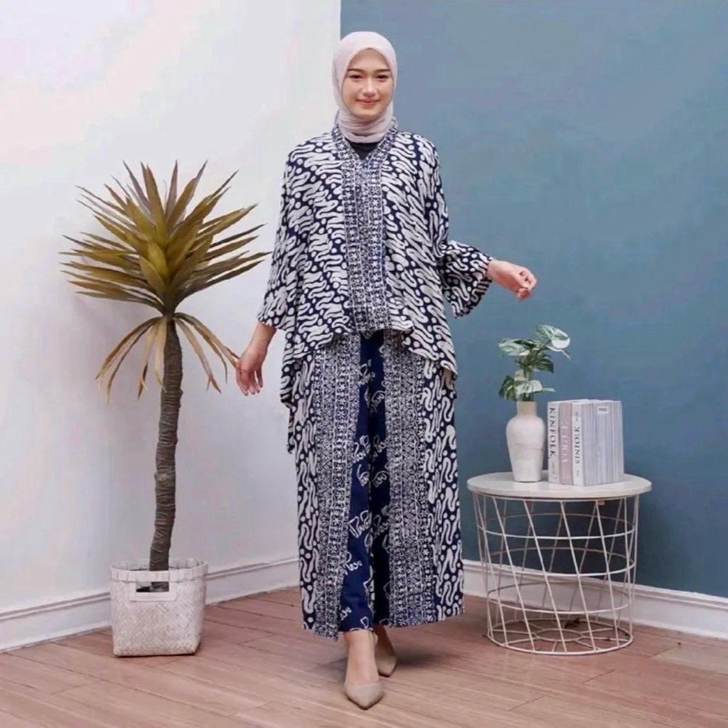 ONE SET BATIK NAGITA BLOUSE KEKINIAN