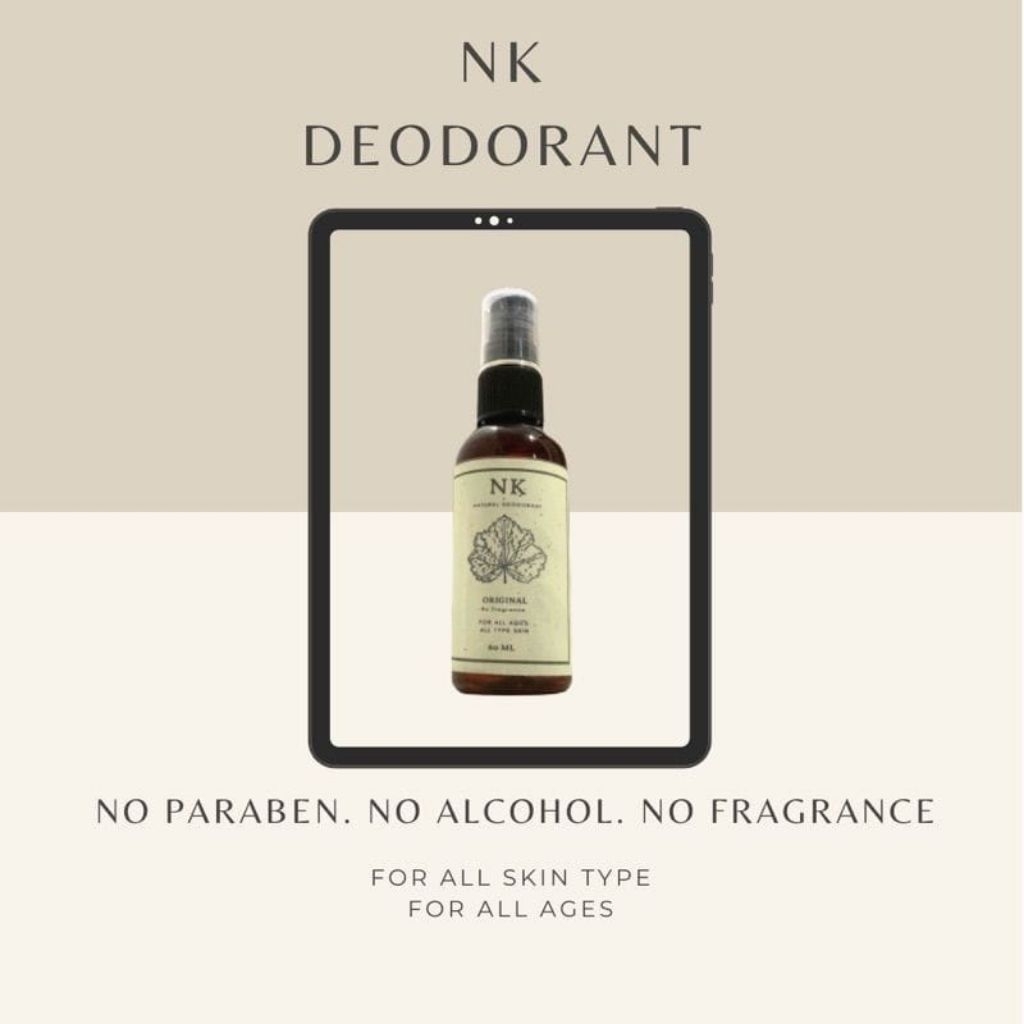 NAKHA NK Natural Deodorant Originial No Fragrance 60ml