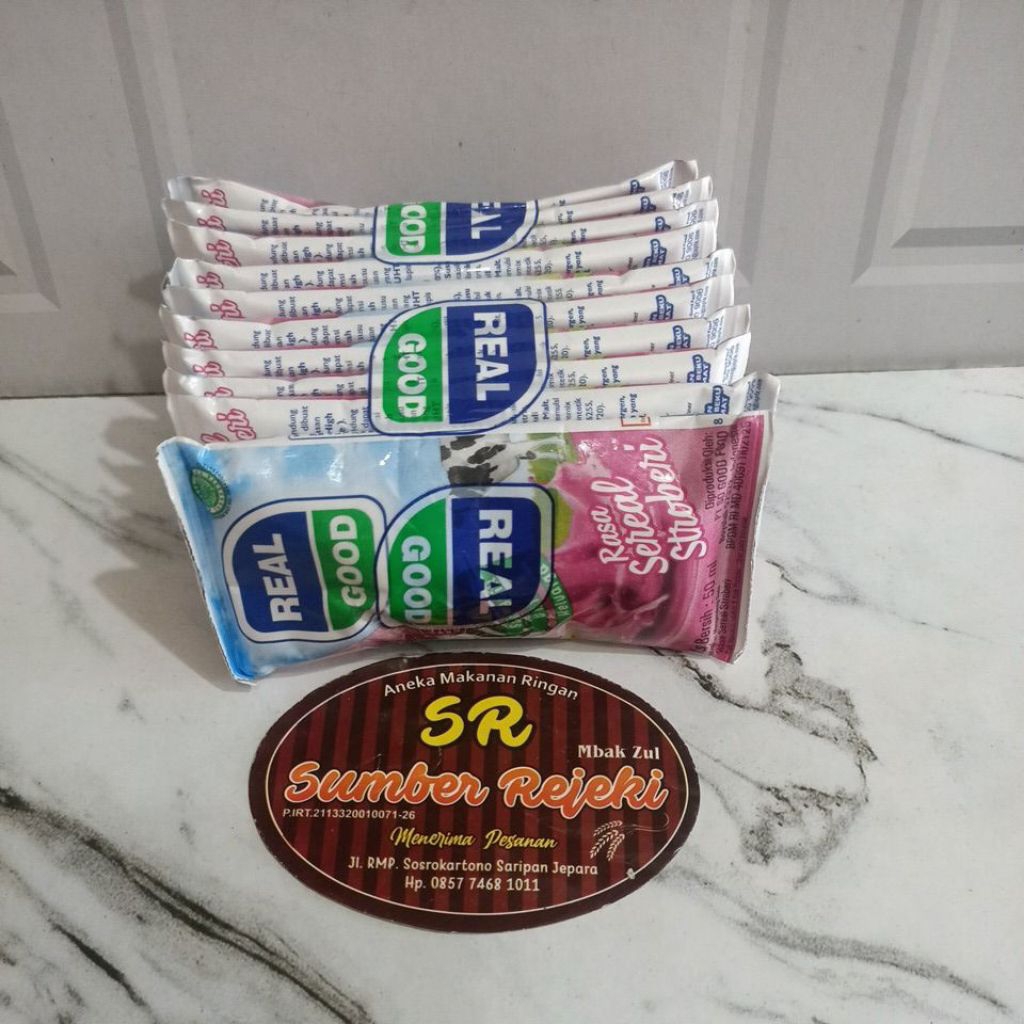 

REAL GOOD RASA STRAWBERRY ISI 10 PCS