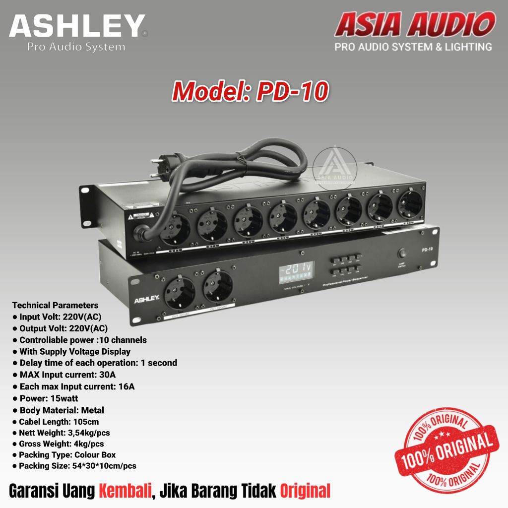 POWER SEQUENCE ASHLEY PD-10