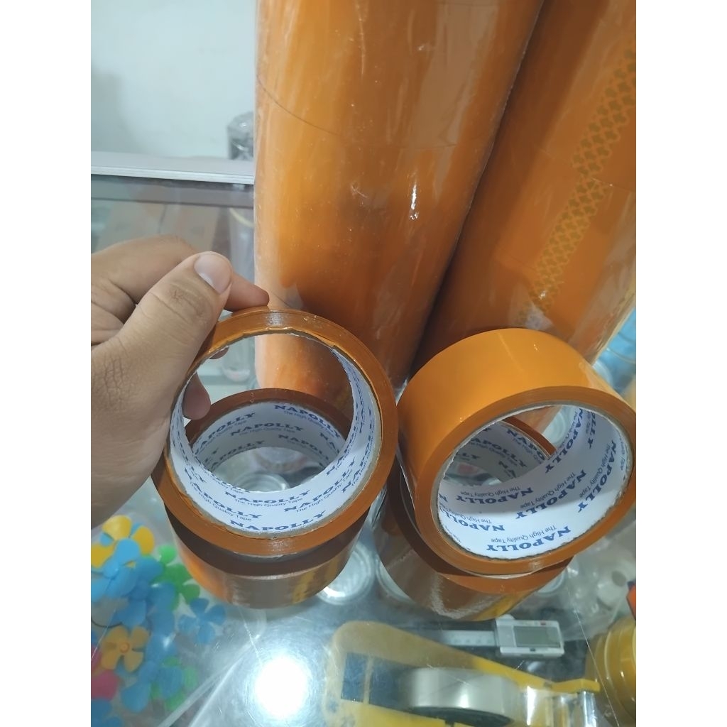 

Solasi Lakban Coklat 45mm 90yard 1pcs