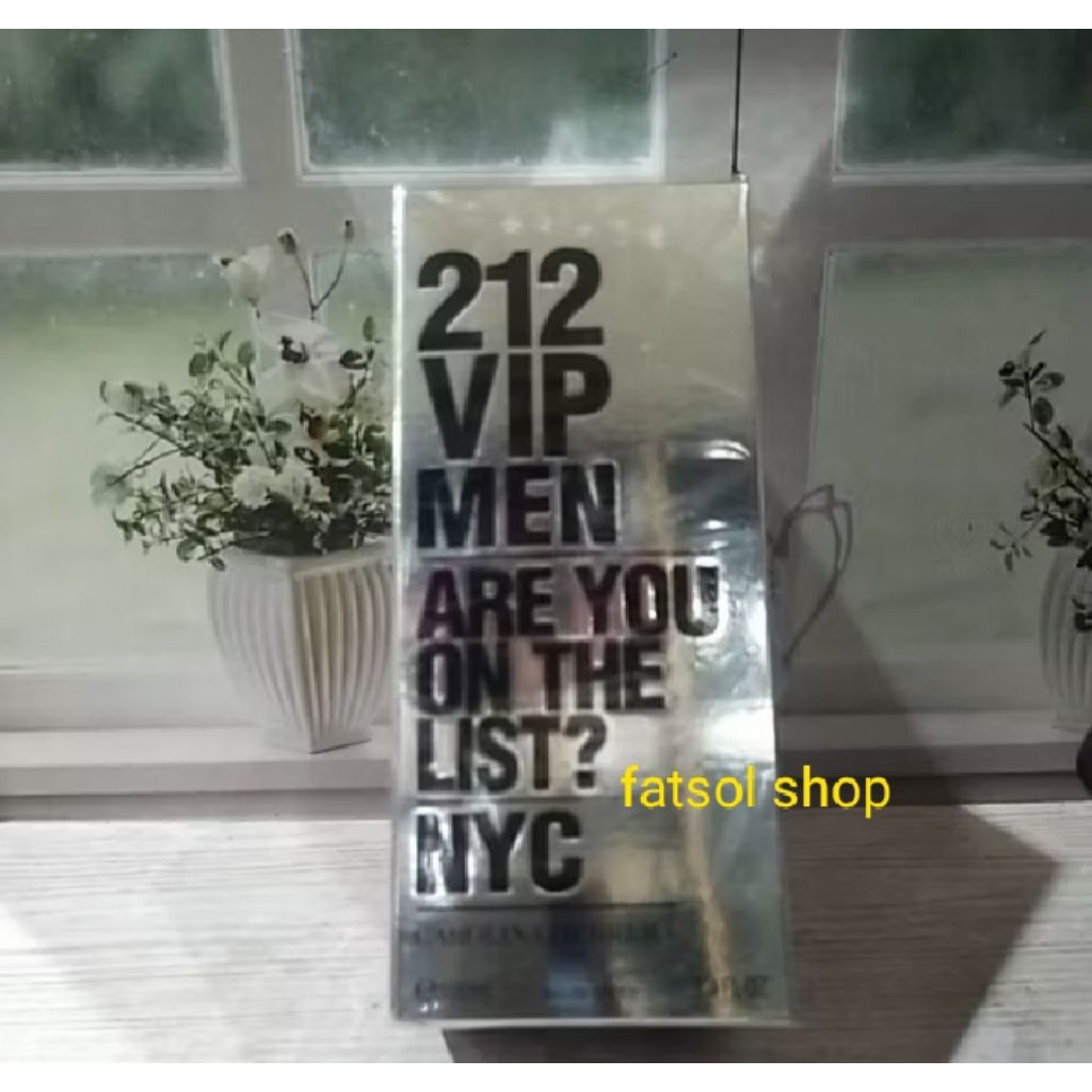 Carolina Herrera 212 VIP Men are you on the list nyc