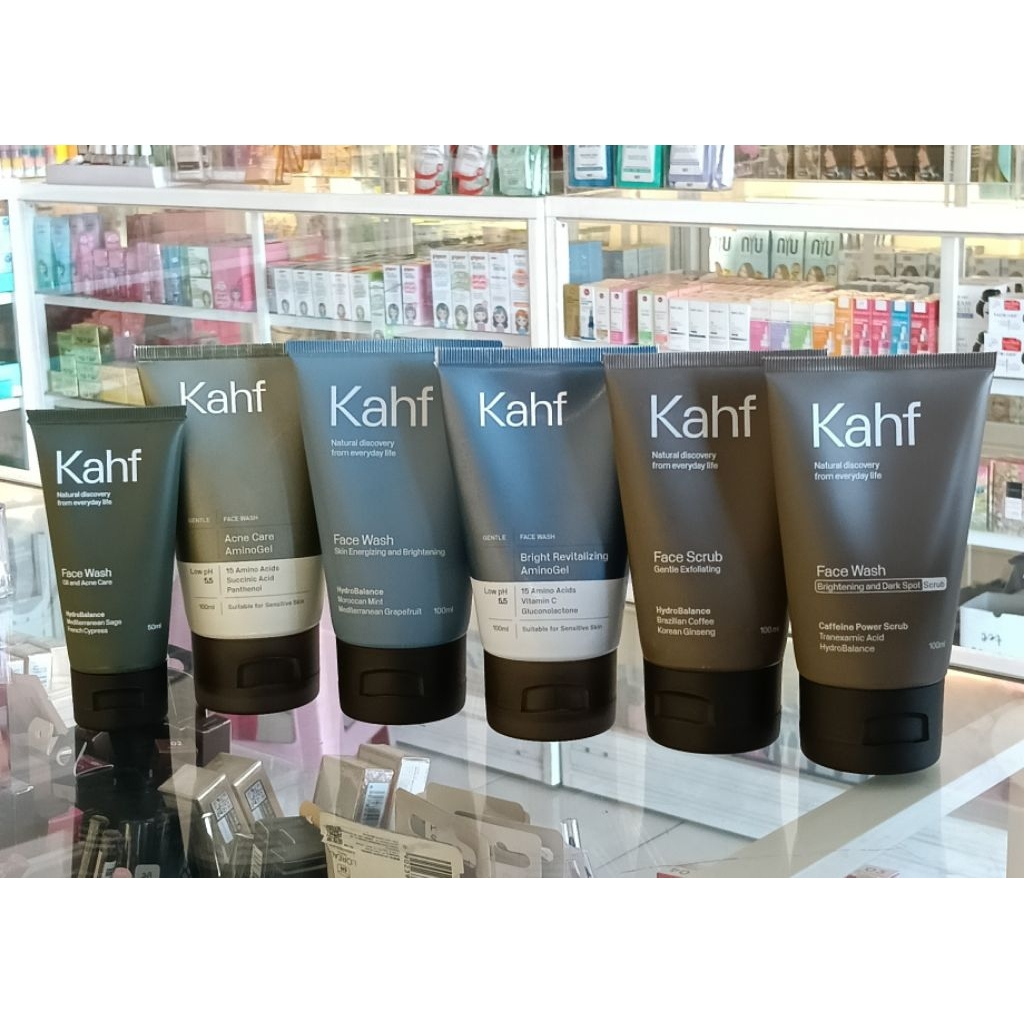 Kahf Face Scrub & Face Wash