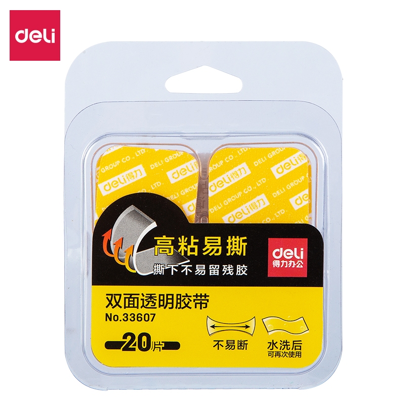 

Mounting Tape Transparent Deli 33607