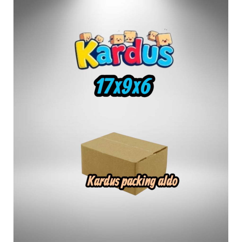 

kardus box packing 17×9×6