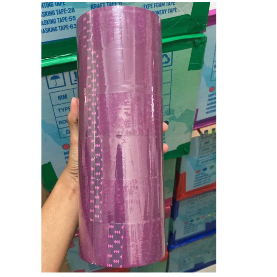 

Lakban Warna Warni 45 x 90 y OPP Color Tape 1 Slop isi 6 pcs