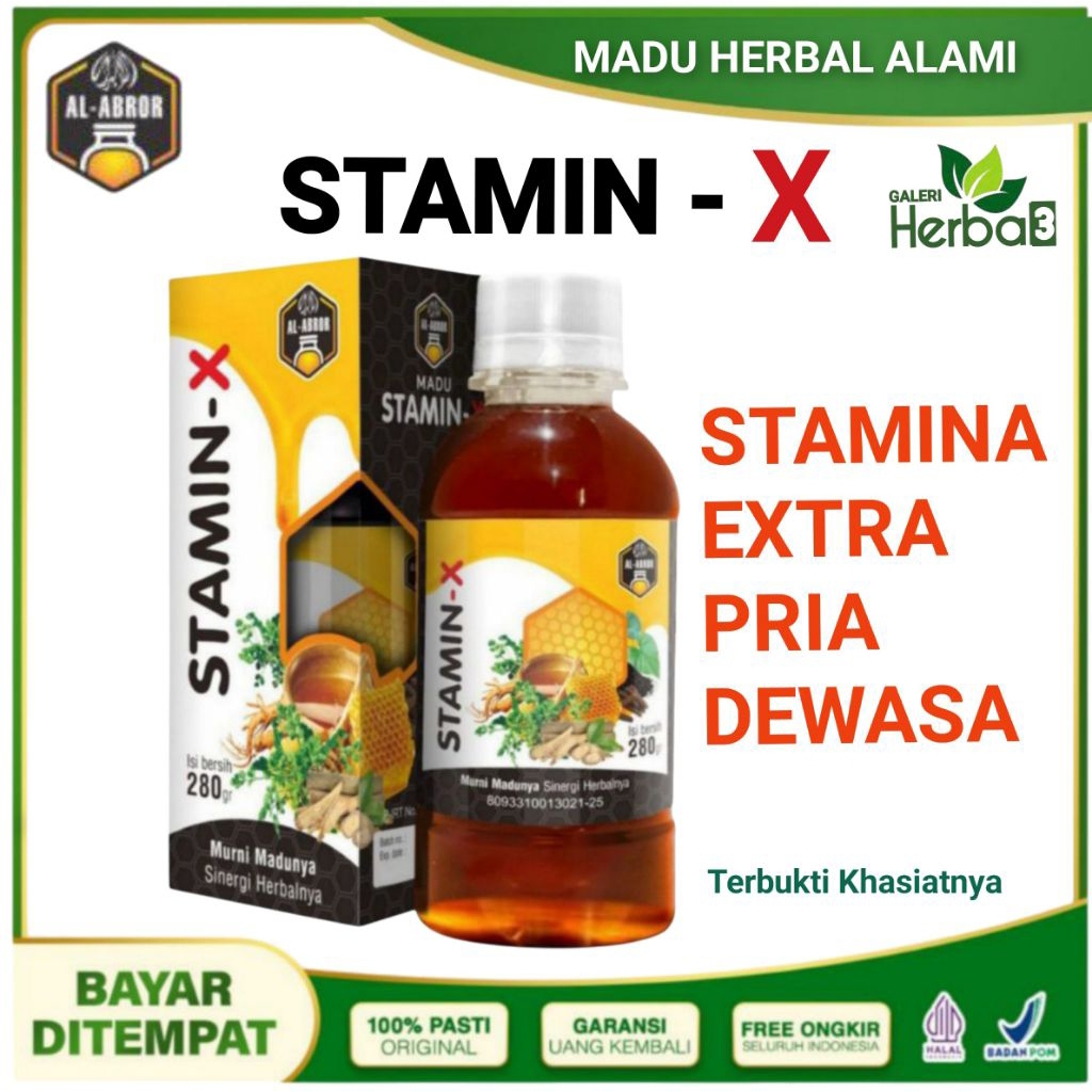 MADU STAMIN X Madu Stamina Extra  Pria
