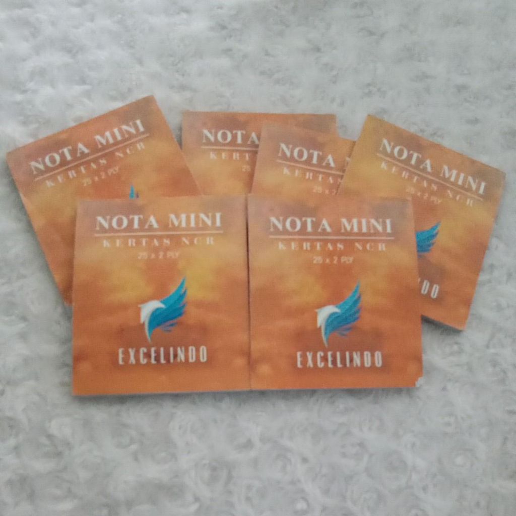 

NOTA MINI KERTAS NCR 25X2PLY