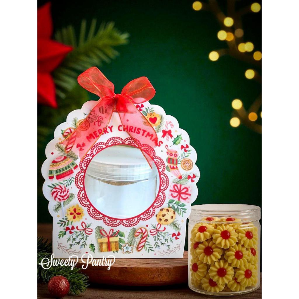 

Box hampers natal kotak packaging Sleeve Christmas