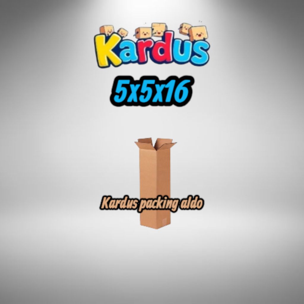 

kardus box packing 5×5×16
